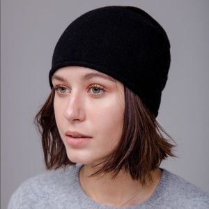 Zara Cashmere Beanie Hat 